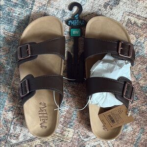 Mad Love Brown Sandals